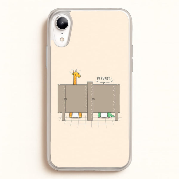 Pervert - Funny Pun - Phone Case for iPhone XR