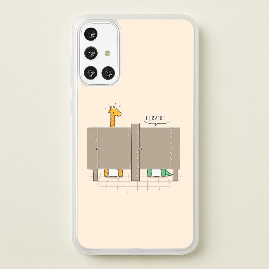 Pervert - Funny Pun - Phone Case for Galaxy A71