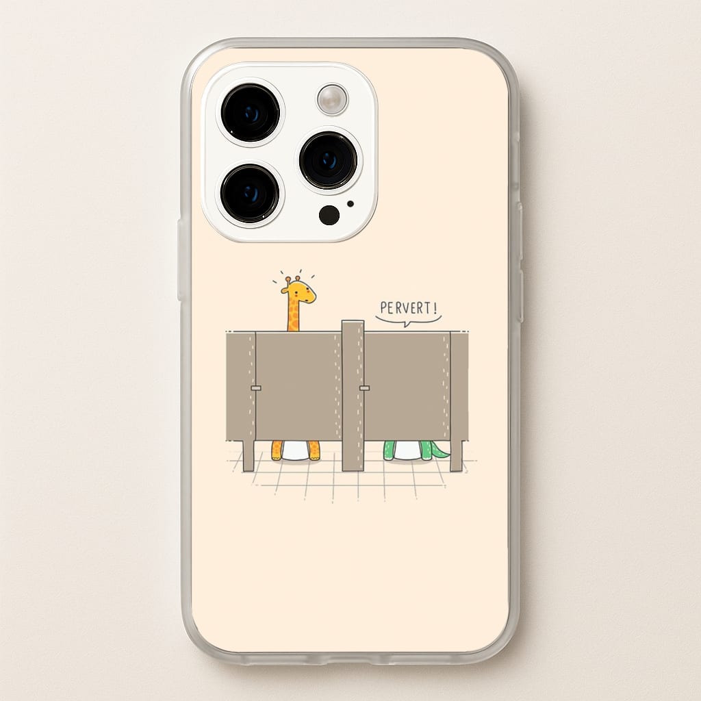 Pervert - Funny Pun - Phone Case for iPhone 14 Pro