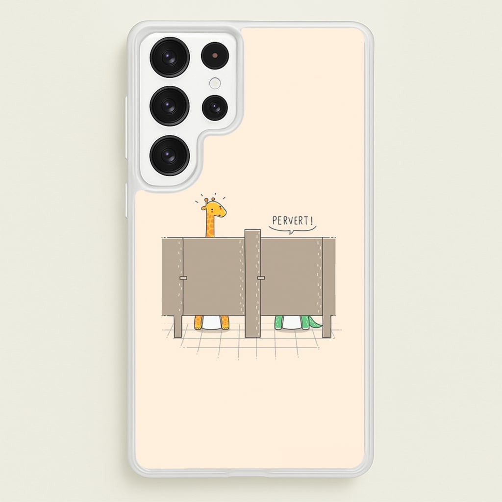 Pervert - Funny Pun - Phone Case for Galaxy S22 Ultra
