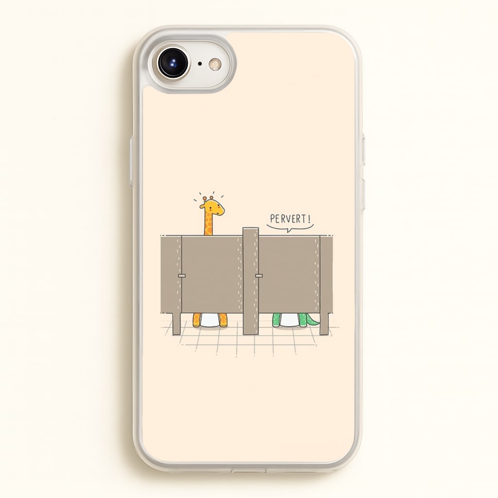 Pervert - Funny Pun - Phone Case for iPhone 6 Plus / 7 Plus / 8 Plus