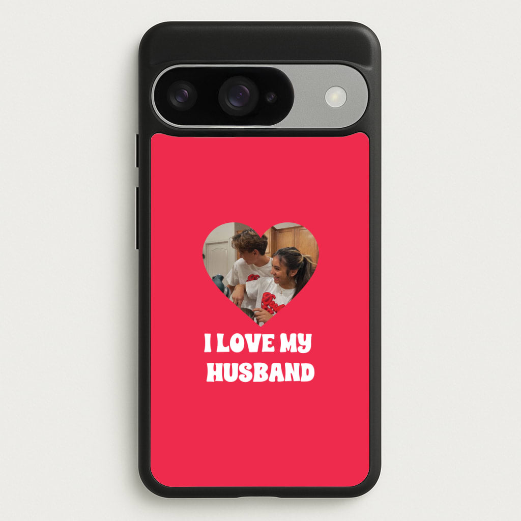 I Love My Husband - Personalised Couples Phone Case for Google Pixel 10 / 10 Pro