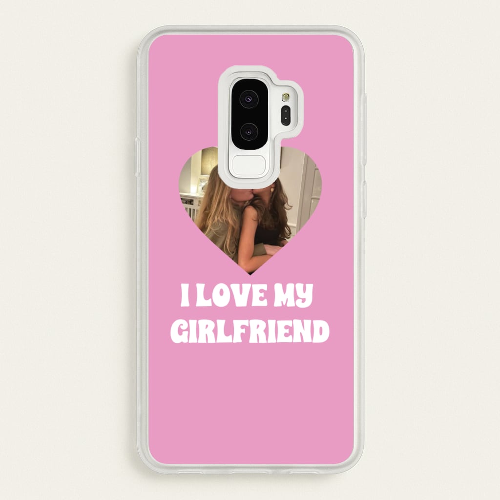 I Love My Girlfriend - Personalised Couples - Personalised Valentine's Day Phone Case for Galaxy S9 Plus