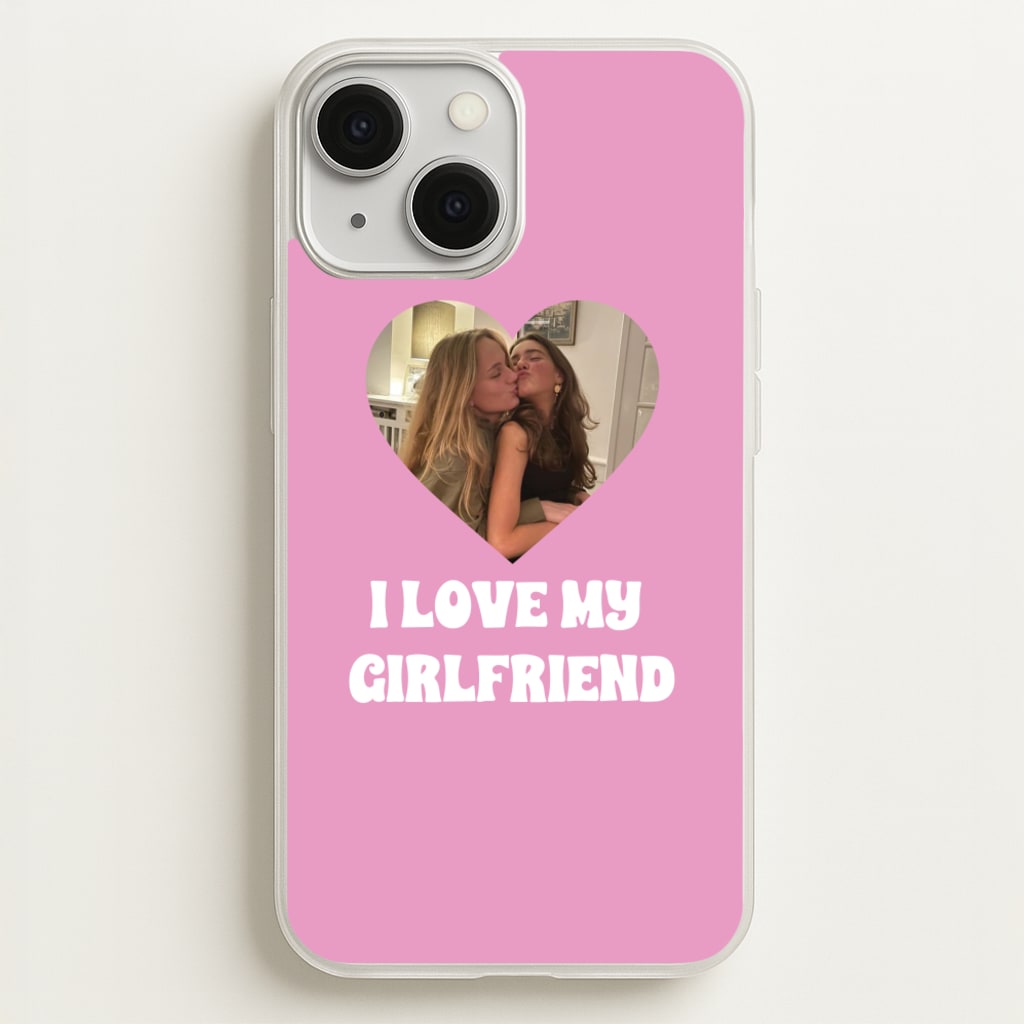 I Love My Girlfriend - Personalised Couples - Personalised Valentine's Day Phone Case for iPhone 13 Mini