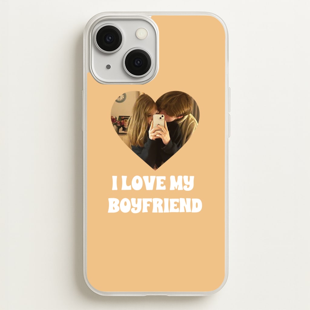 I Love My Boyfriend - Personalised Couples - Personalised Valentine's Day Phone Case for iPhone 13 Mini