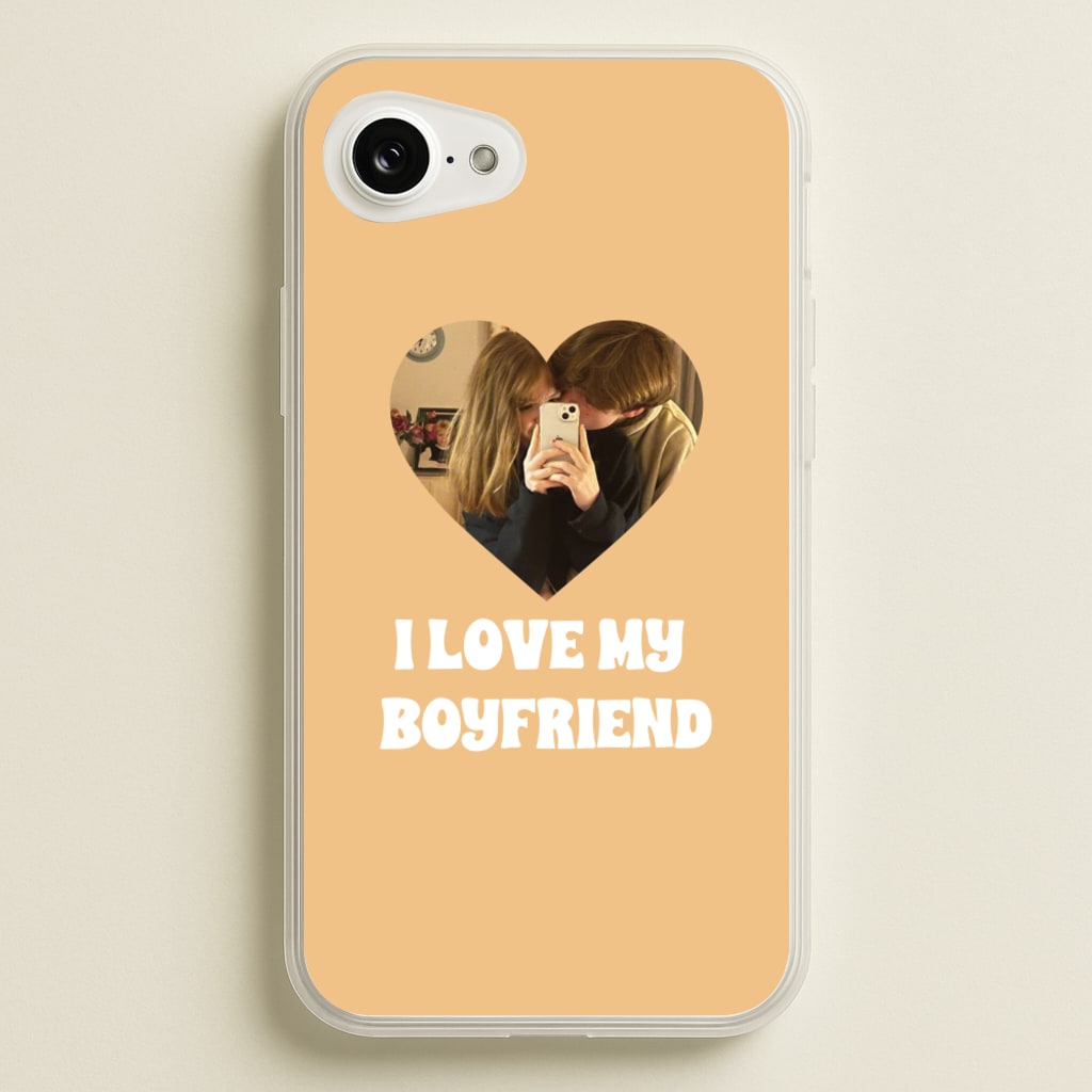 I Love My Boyfriend - Personalised Couples - Personalised Valentine's Day Phone Case for iPhone 16e