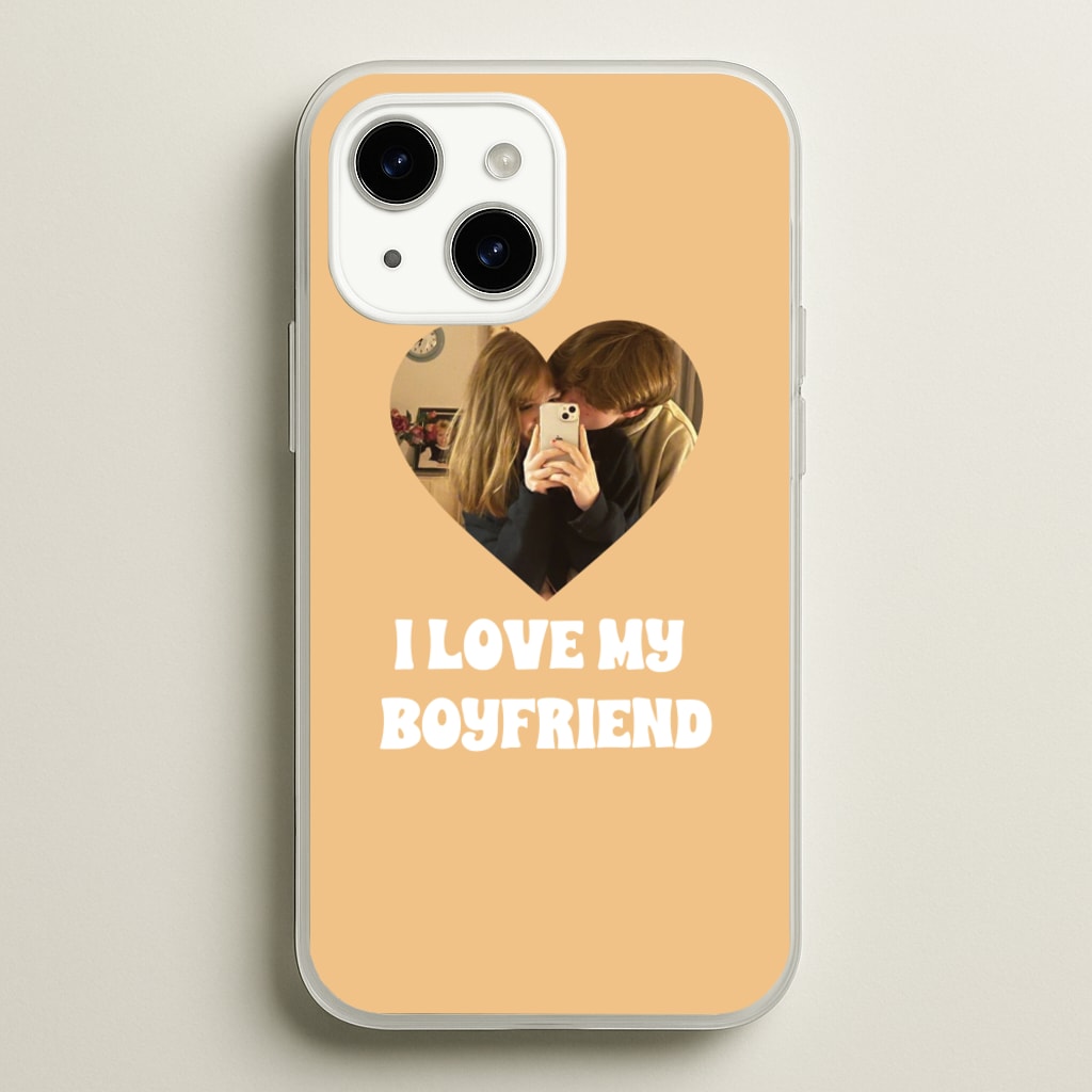 I Love My Boyfriend - Personalised Couples - Personalised Valentine's Day Phone Case for iPhone 14 Plus