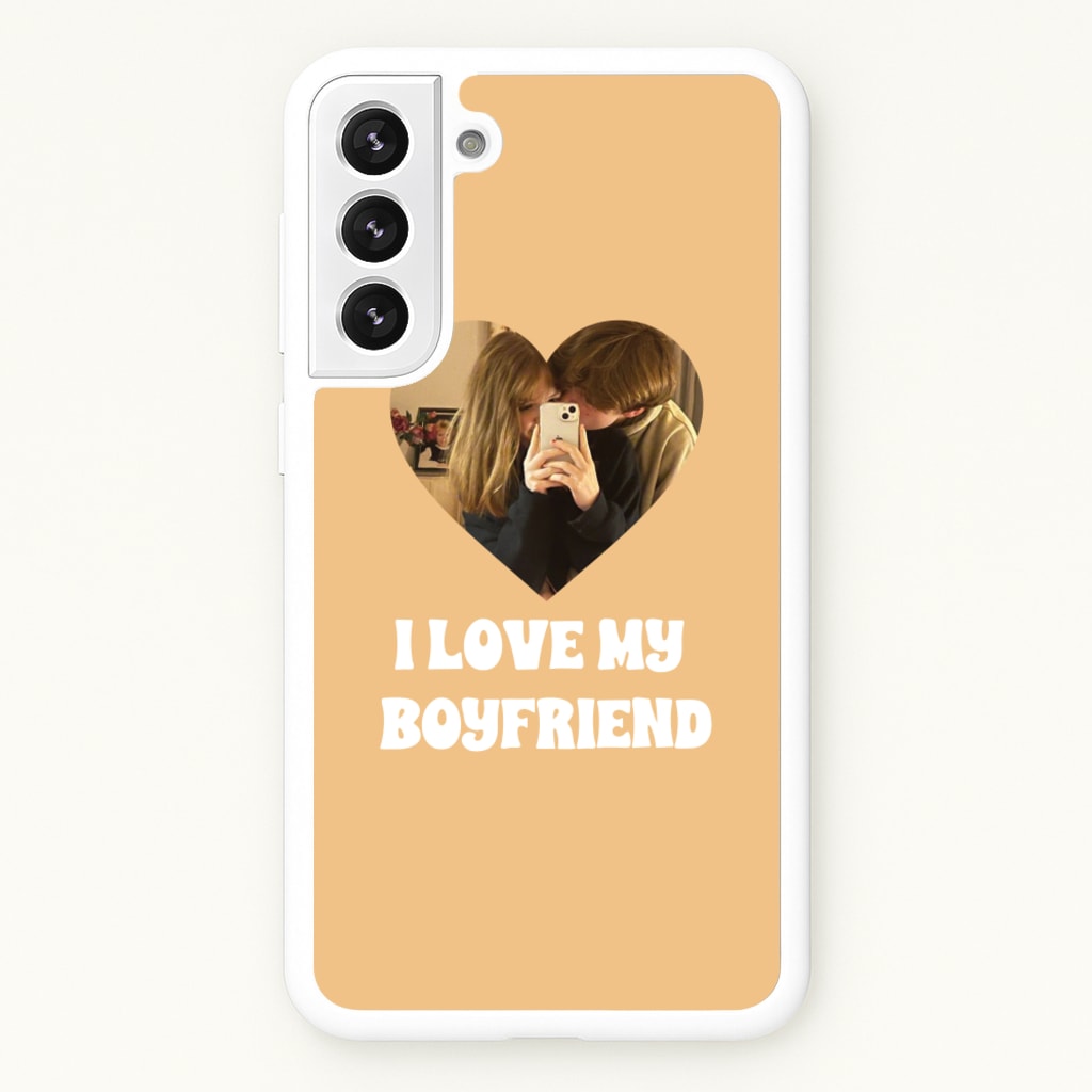 I Love My Boyfriend - Personalised Couples - Personalised Valentine's Day Phone Case for Galaxy S22 Plus
