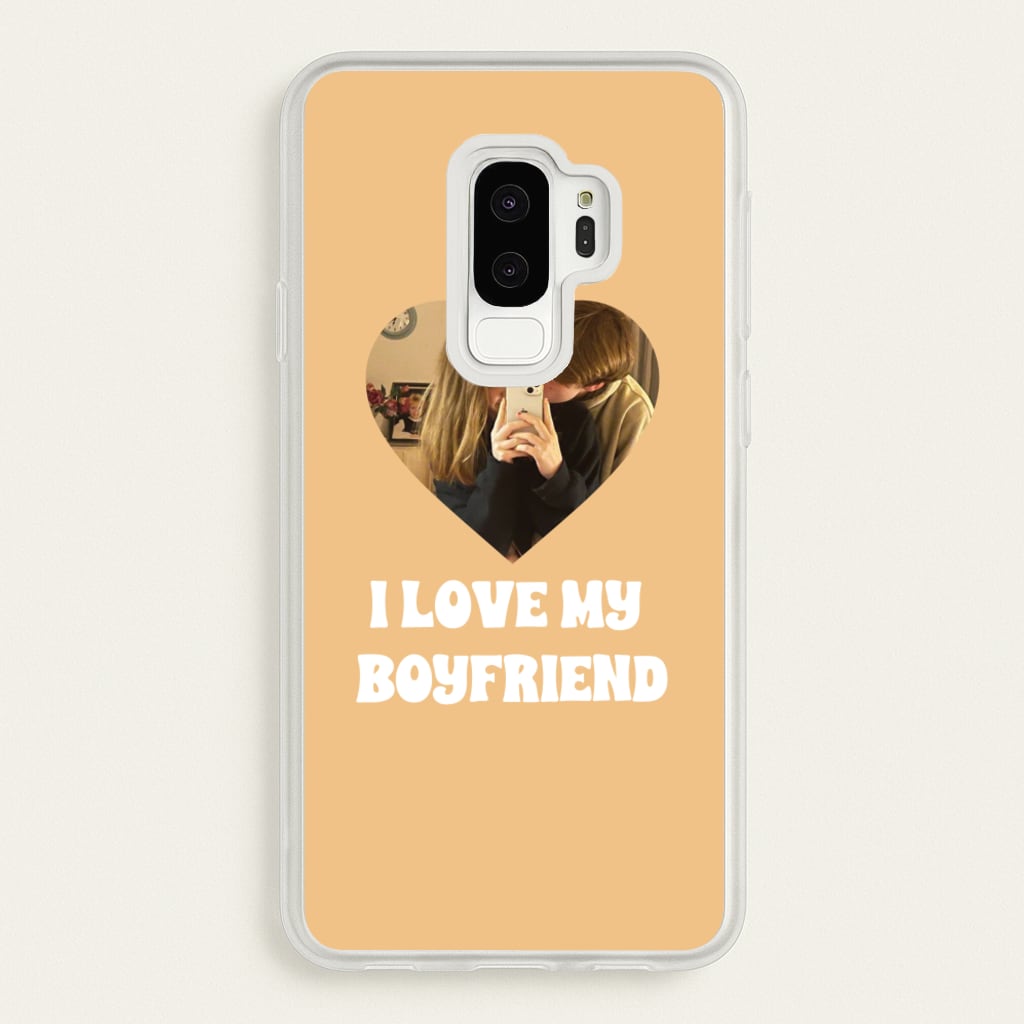 I Love My Boyfriend - Personalised Couples - Personalised Valentine's Day Phone Case for Galaxy S9 Plus
