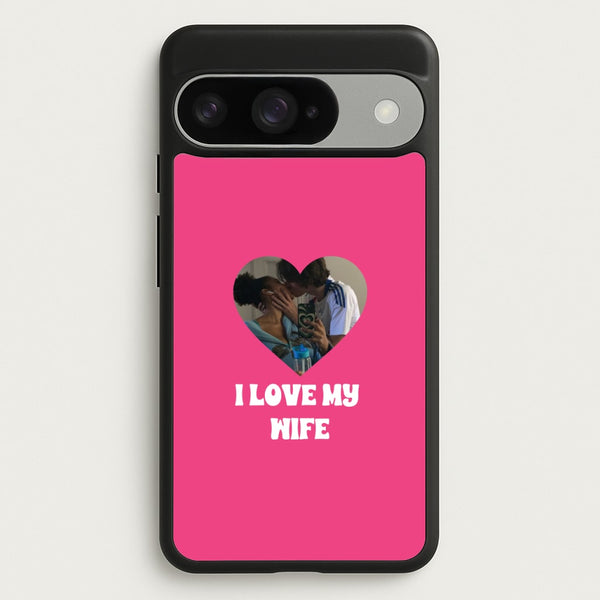 I Love My Wife - Personalised Couples Phone Case for Google Pixel 10 / 10 Pro