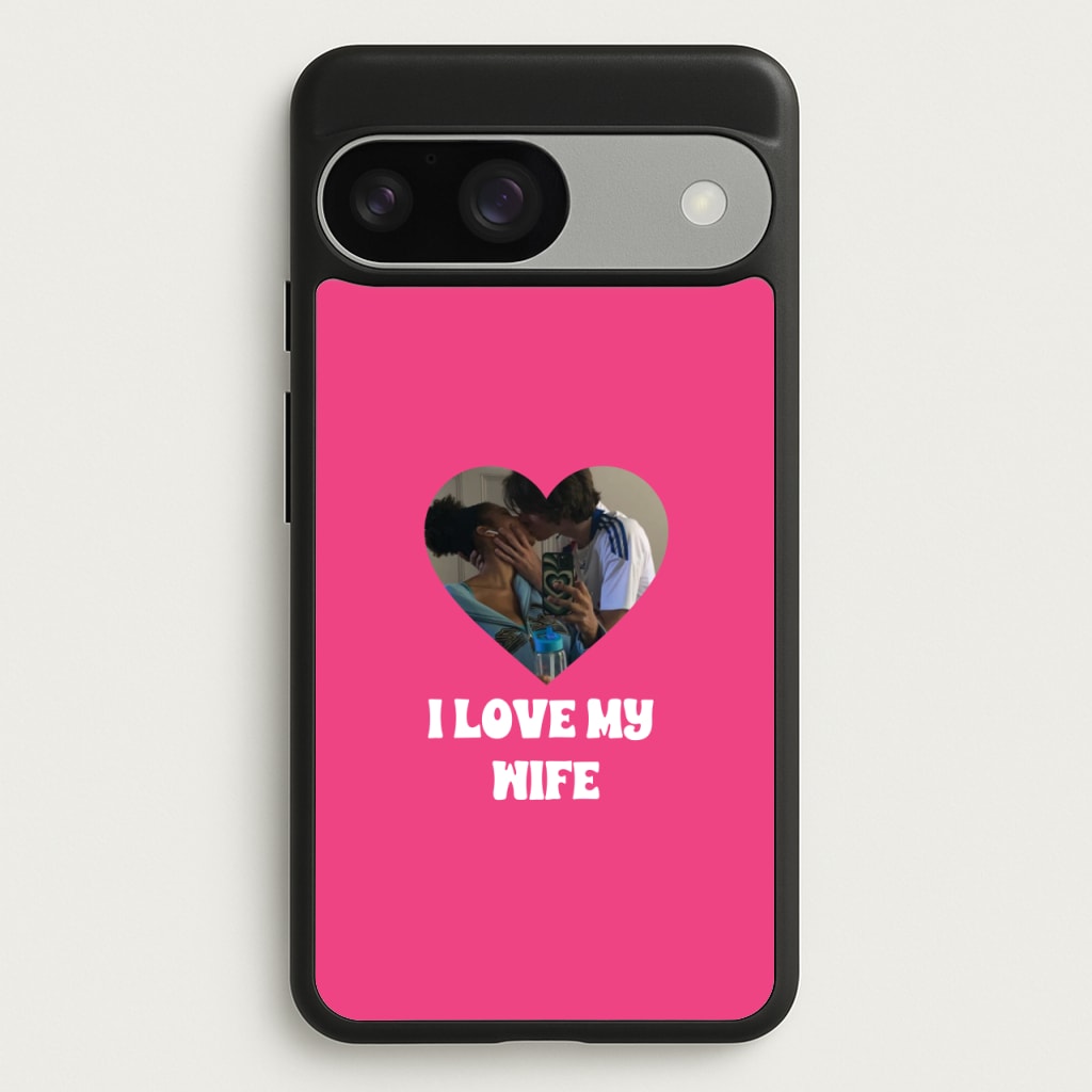 I Love My Wife - Personalised Couples - Personalised Valentine's Day Phone Case for Google Pixel 9 / 9 Pro