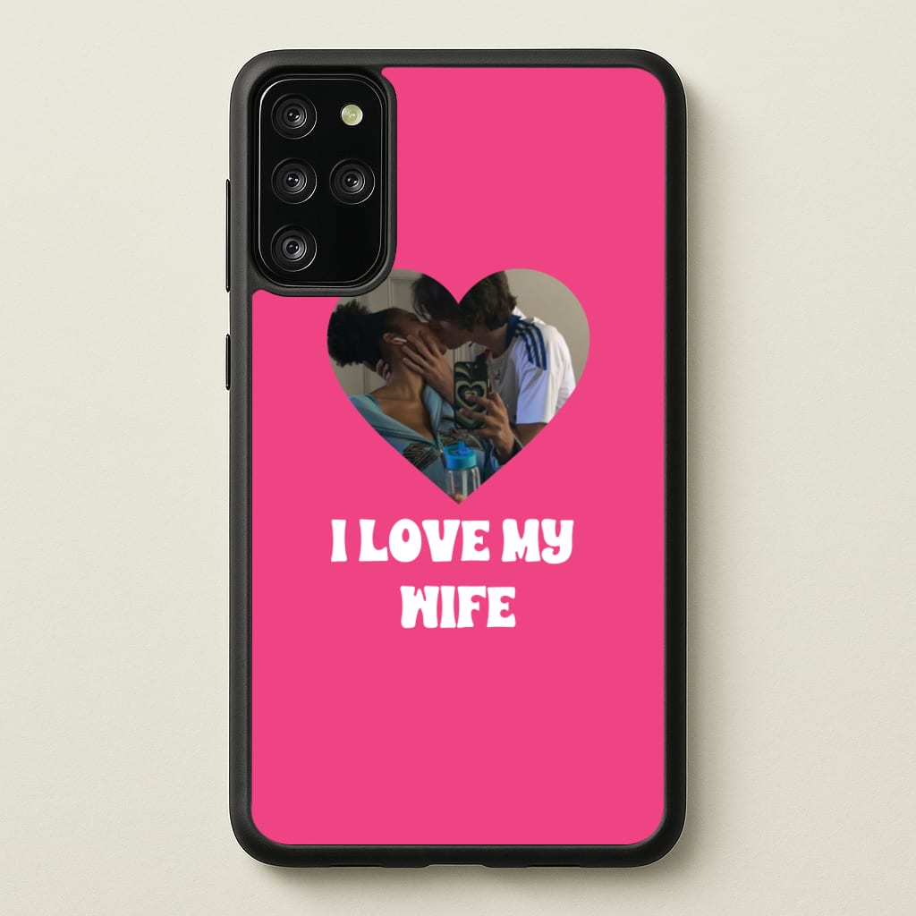 I Love My Wife - Personalised Couples - Personalised Valentine's Day Phone Case for Galaxy S20 Plus