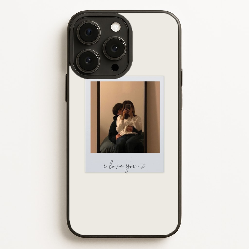 I Love You Polaroid - Personalised Couples  - Personalised Valentine's Day Phone Case for iPhone 16 Pro Max