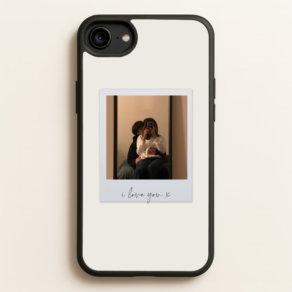 I Love You Polaroid - Personalised Couples - Personalised Valentine's Day Phone Case for iPhone 6 / 7 / 8 / SE