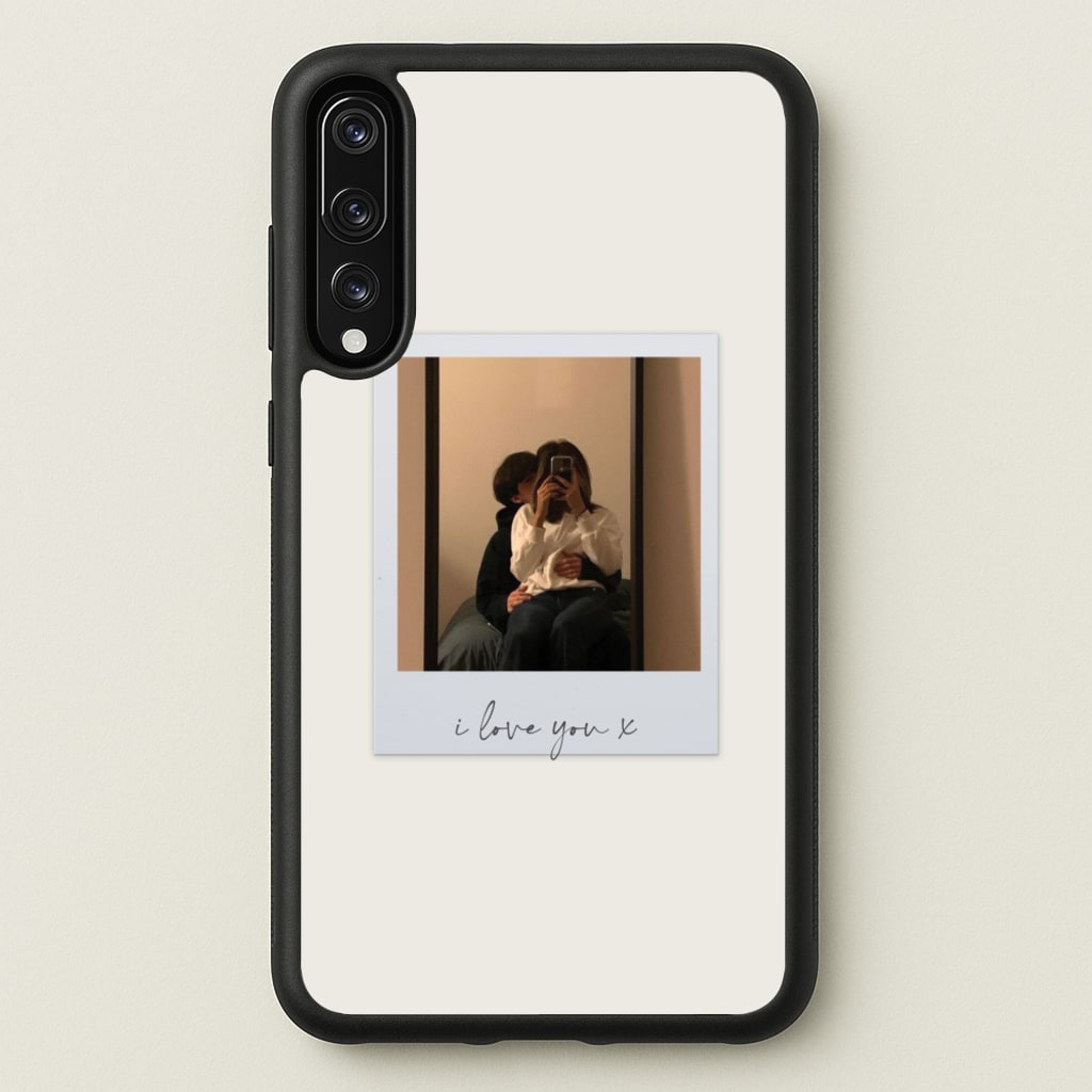 I Love You Polaroid - Personalised Couples - Personalised Valentine's Day Phone Case for Huawei P20 Pro