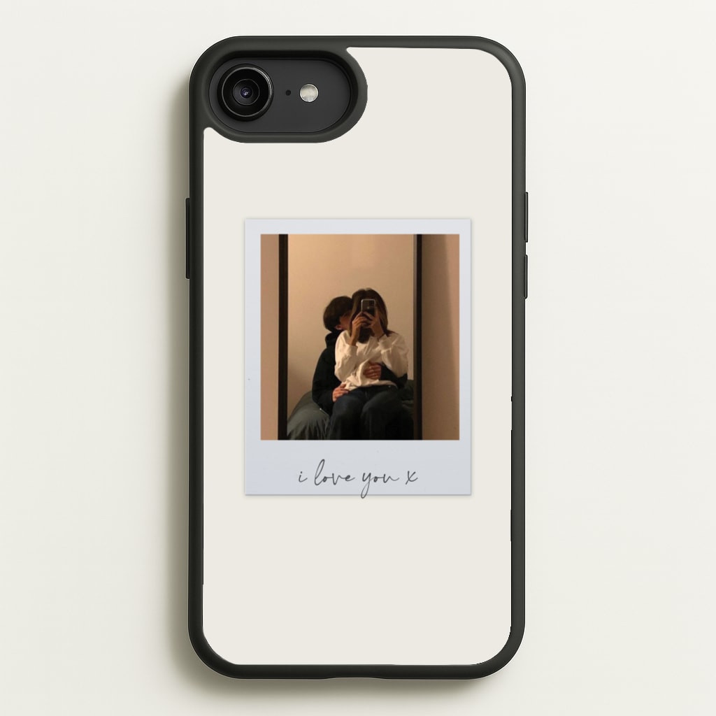 I Love You Polaroid - Personalised Couples - Personalised Valentine's Day Phone Case for iPhone 6 Plus / 7 Plus / 8 Plus