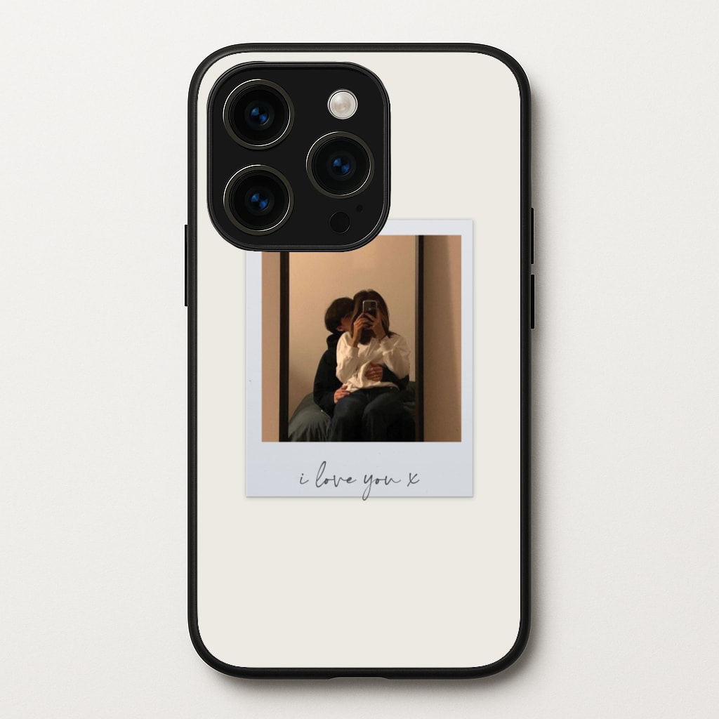 I Love You Polaroid - Personalised Couples - Personalised Valentine's Day Phone Case for iPhone 14 Pro
