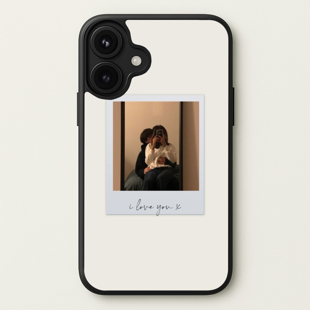 I Love You Polaroid - Personalised Couples Phone Case for iPhone 17