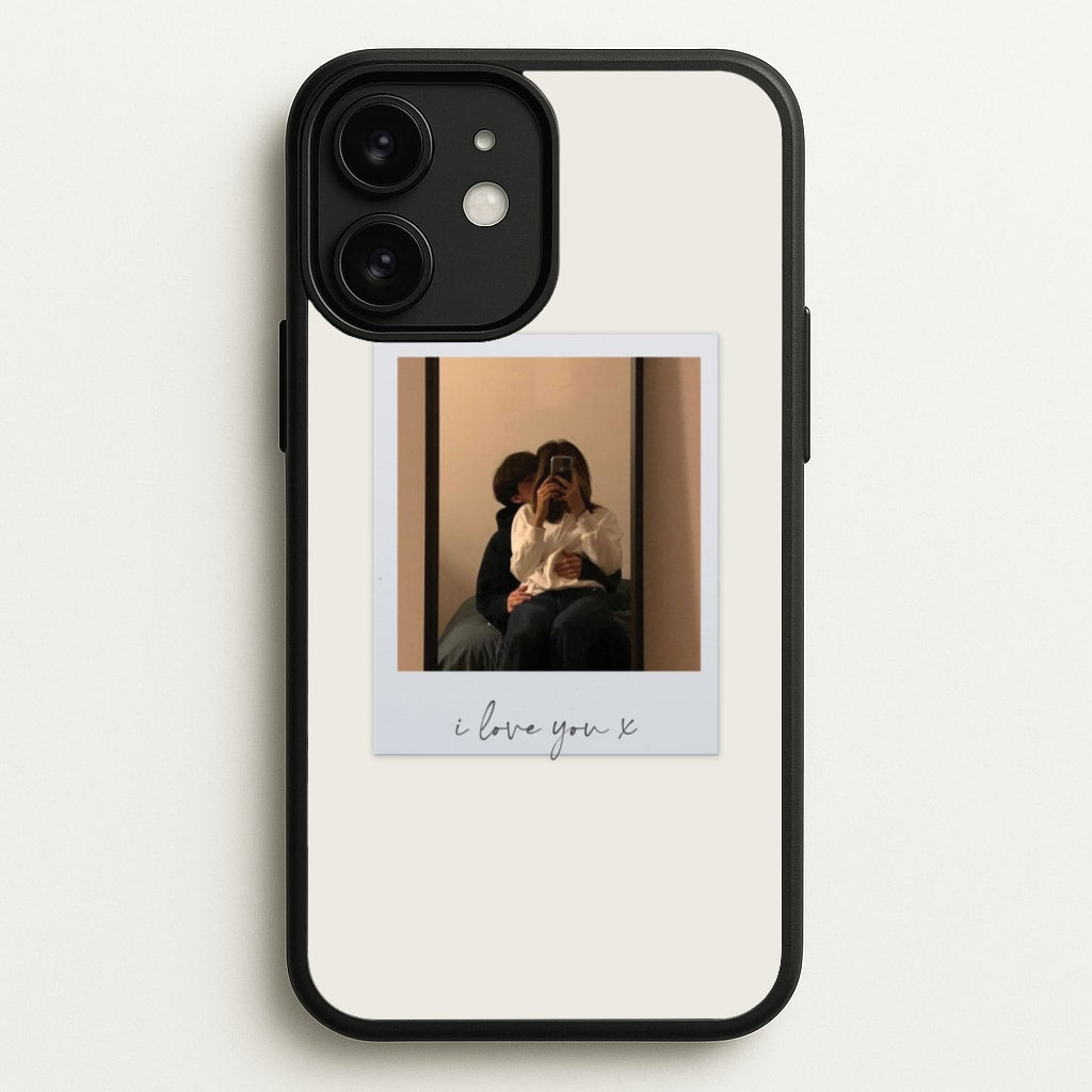 I Love You Polaroid - Personalised Couples - Personalised Valentine's Day Phone Case for iPhone 11