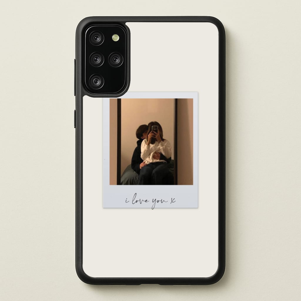 I Love You Polaroid - Personalised Couples - Personalised Valentine's Day Phone Case for Galaxy S20 Plus