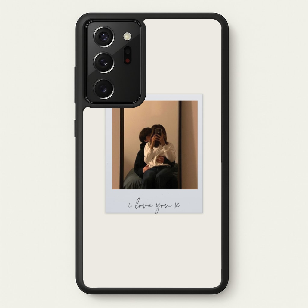 I Love You Polaroid - Personalised Couples - Personalised Valentine's Day Phone Case for Galaxy Note 20 Ultra