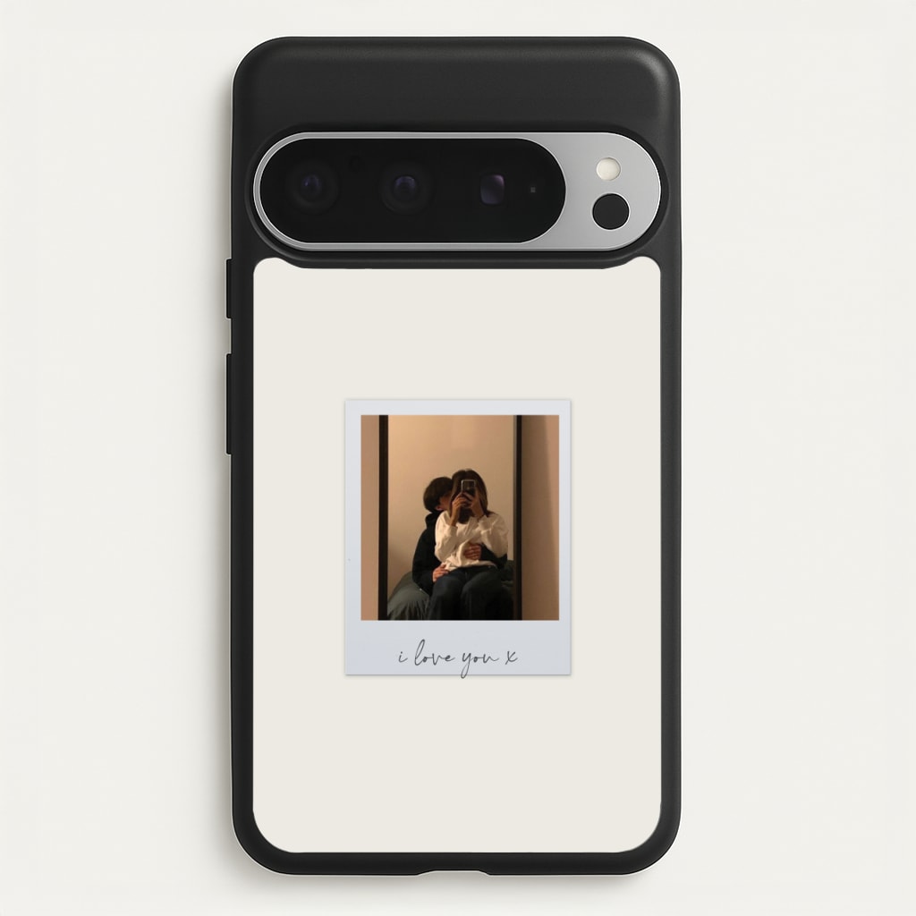 I Love You Polaroid - Personalised Couples - Personalised Valentine's Day Phone Case for Google Pixel 9 Pro XL