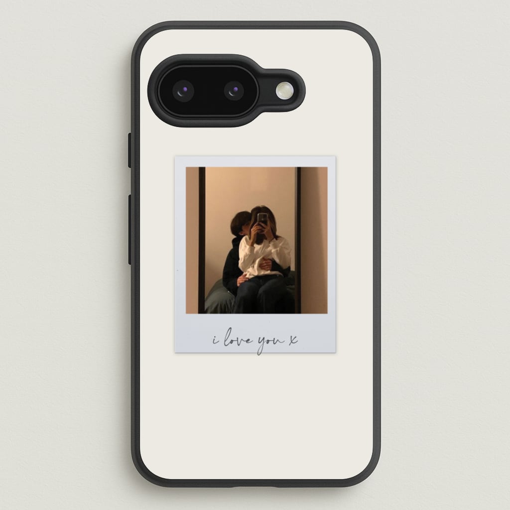 I Love You Polaroid - Personalised Couples - Personalised Valentine's Day Phone Case for Google Pixel 9a