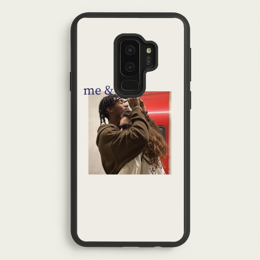 Me And You - Personalised Couples - Personalised Valentine's Day Phone Case for Galaxy S9 Plus