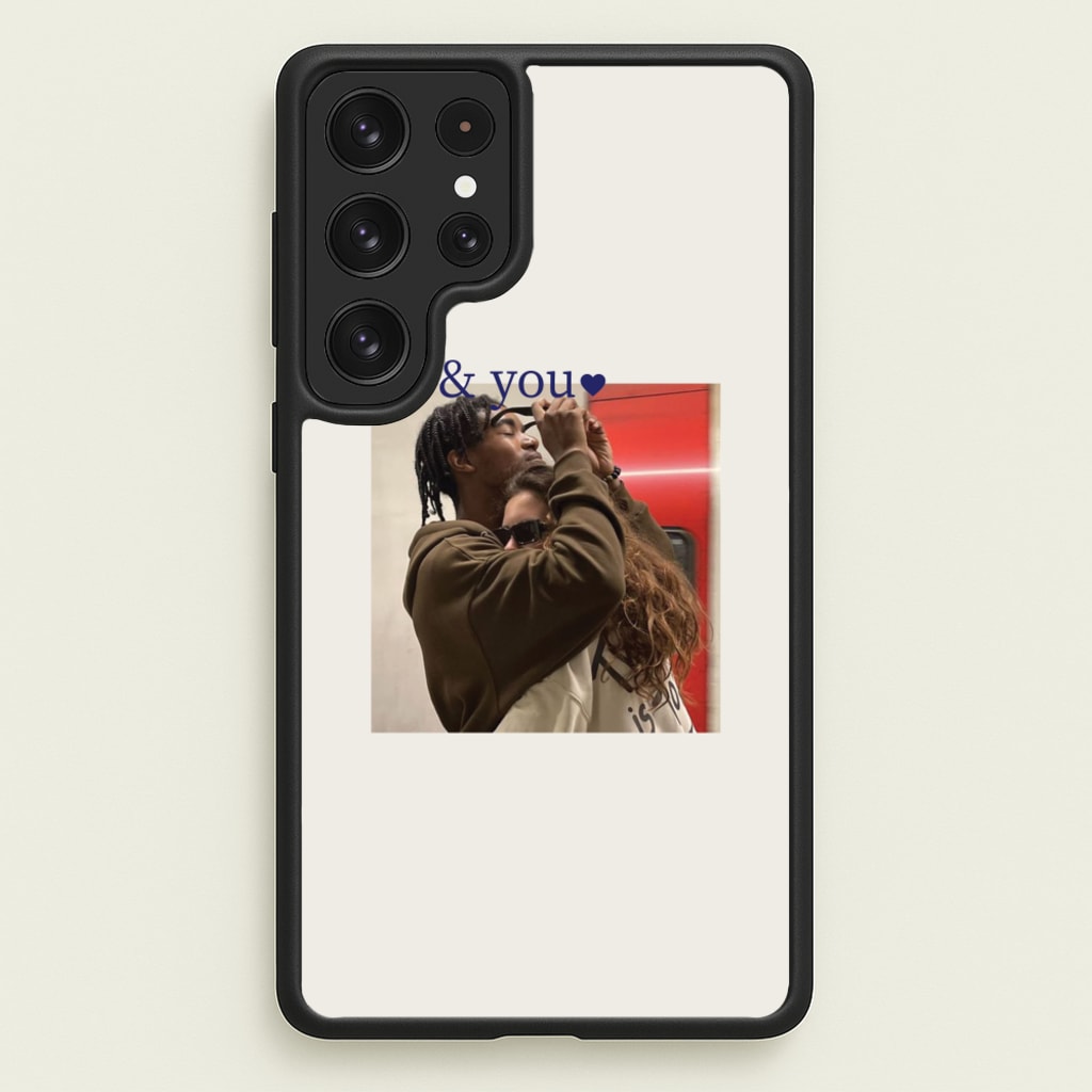 Me And You - Personalised Couples - Personalised Valentine's Day Phone Case for Galaxy S22 Ultra