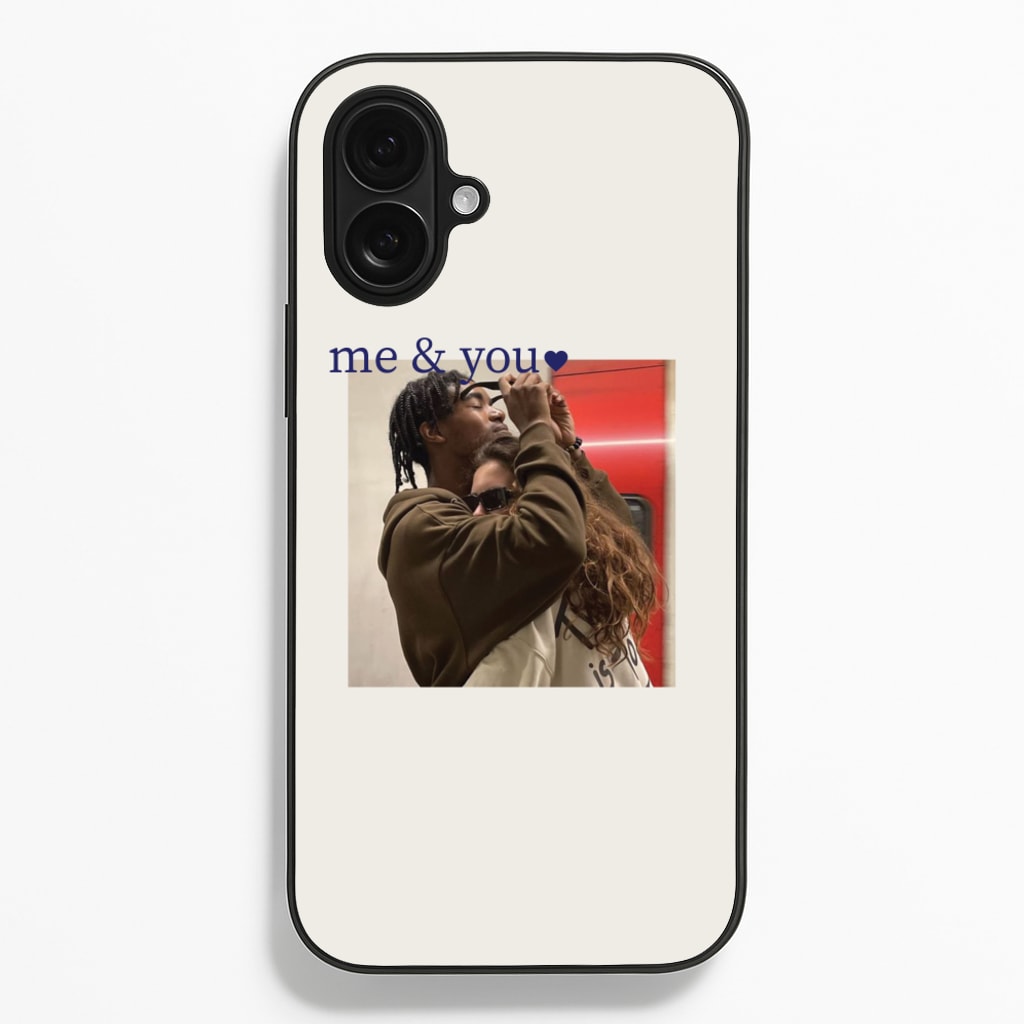 Me And You - Personalised Couples Phone Case