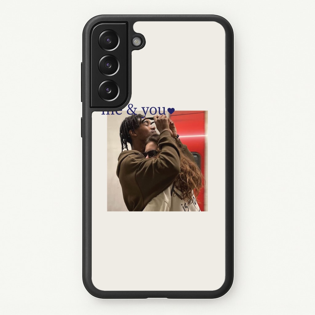 Me And You - Personalised Couples - Personalised Valentine's Day Phone Case for Galaxy S22 Plus