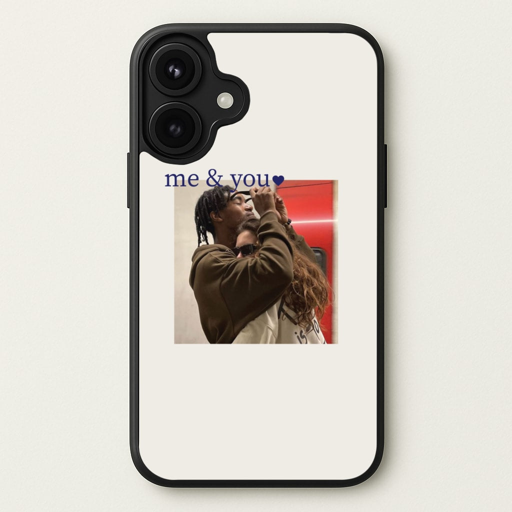 Me And You - Personalised Couples Phone Case for iPhone 17