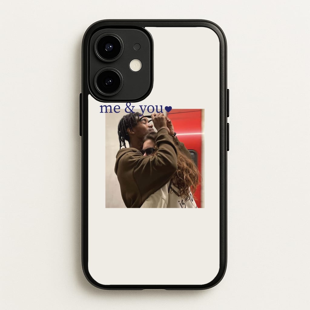 Me And You - Personalised Couples - Personalised Valentine's Day Phone Case for iPhone 12 / 12 Pro