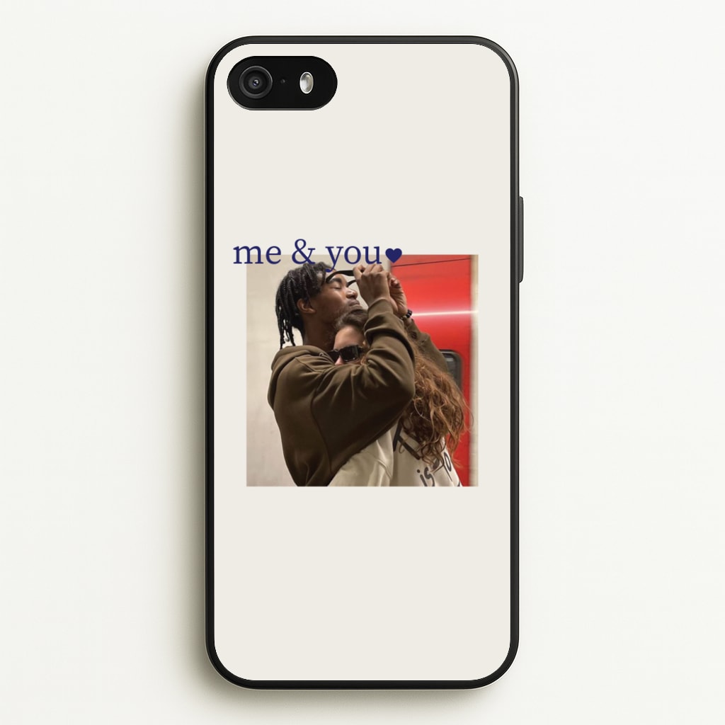 Me And You - Personalised Couples - Personalised Valentine's Day Phone Case for iPhone 5 / 5s / SE 2016