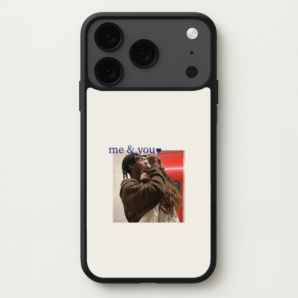 Me And You - Personalised Couples Phone Case for iPhone 17 Pro Max
