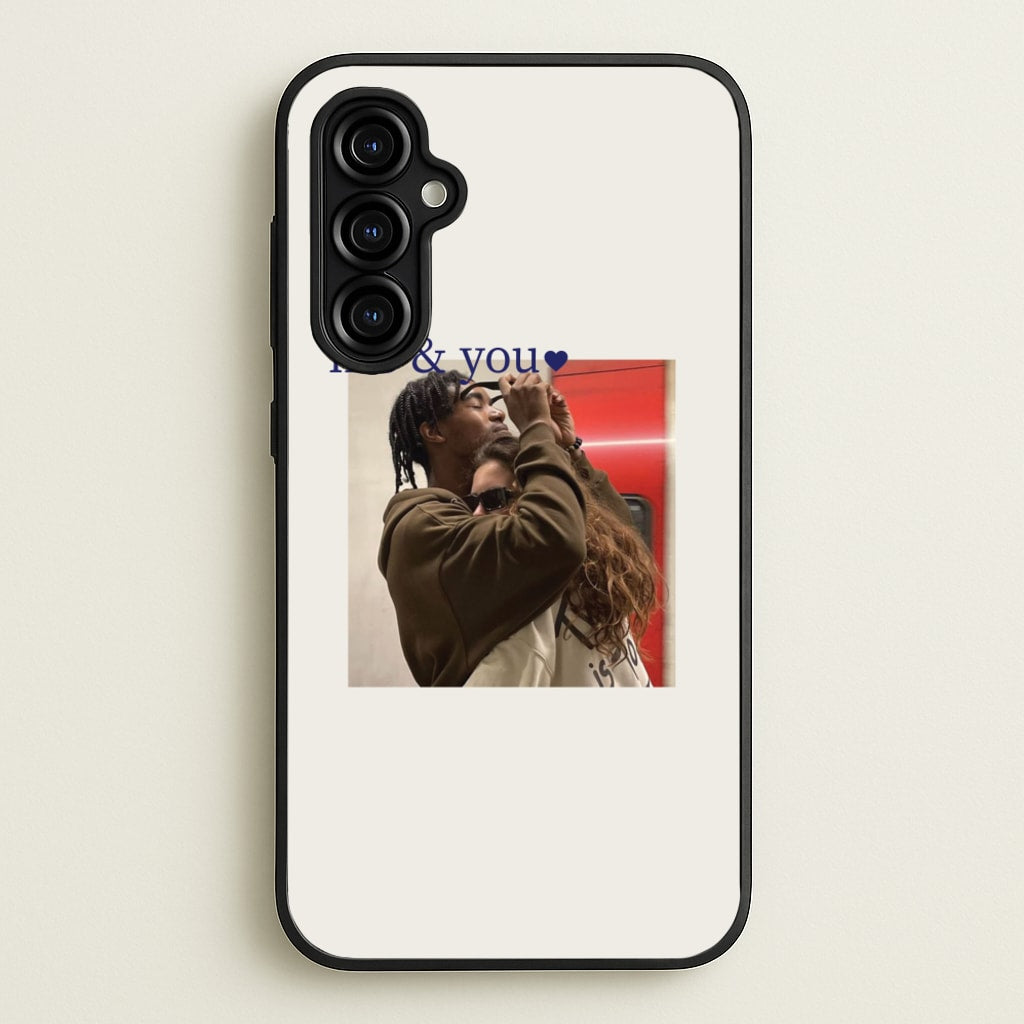 Me And You - Personalised Couples - Personalised Valentine's Day Phone Case for Galaxy A54