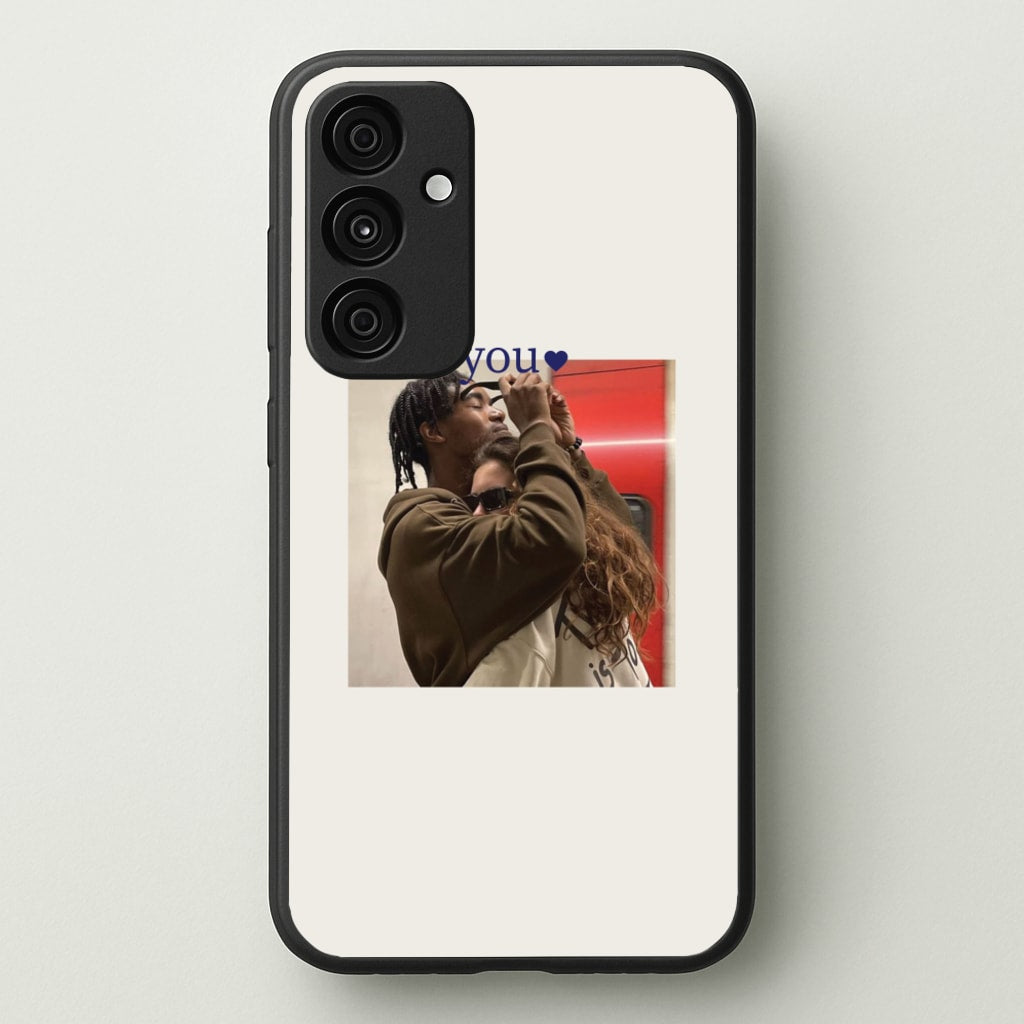 Me And You - Personalised Couples - Personalised Valentine's Day Phone Case for Galaxy A55