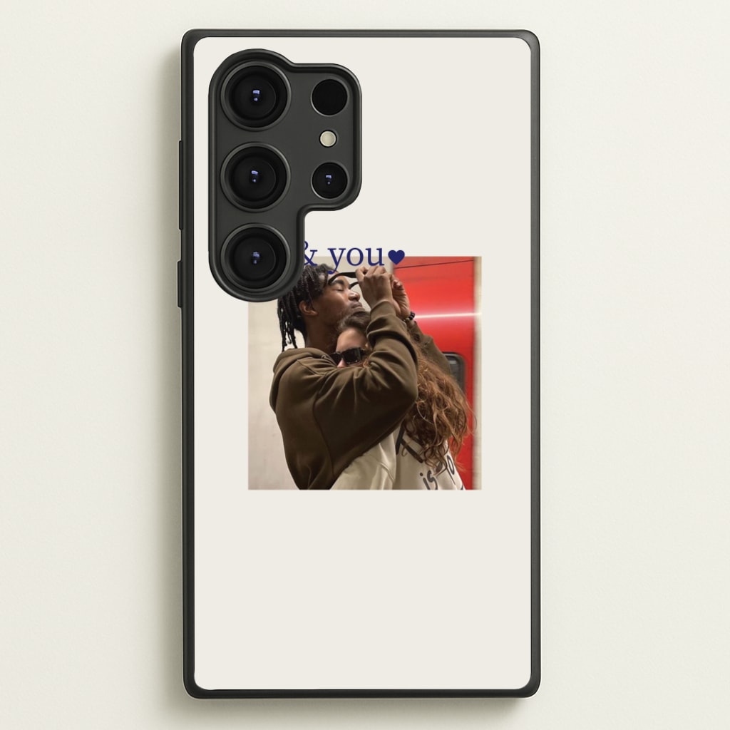 Me And You - Personalised Couples - Personalised Valentine's Day Phone Case for Galaxy S25 Ultra