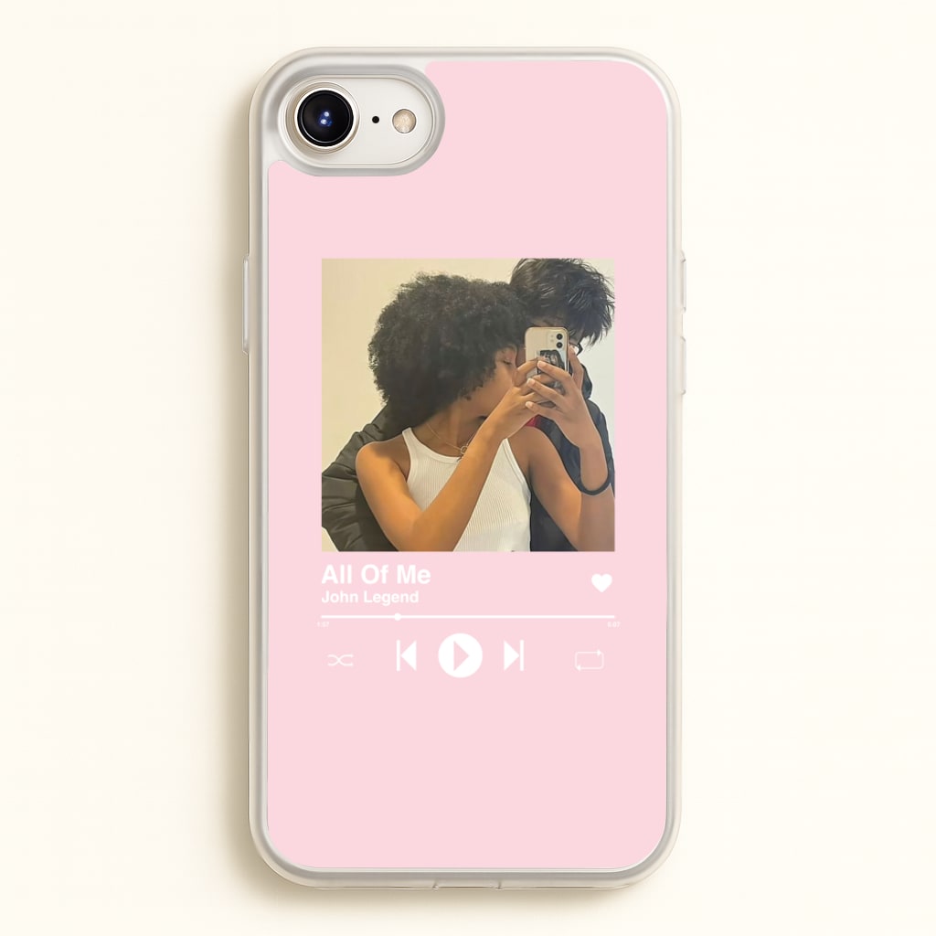 Album Cover - Personalised Couples - Personalised Valentine's Day Phone Case for iPhone 6 Plus / 7 Plus / 8 Plus