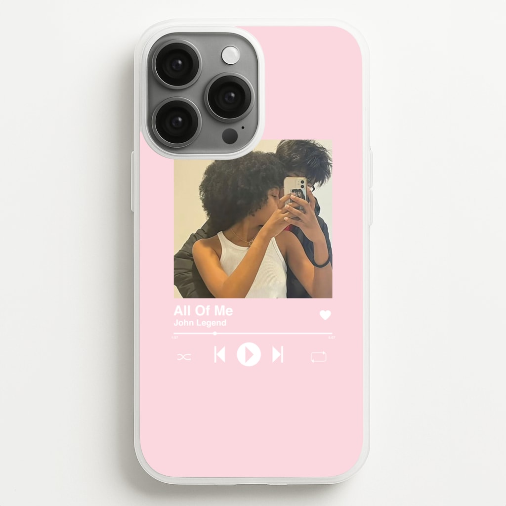 Album Cover - Personalised Couples - Personalised Valentine's Day Phone Case for iPhone 13 Pro Max