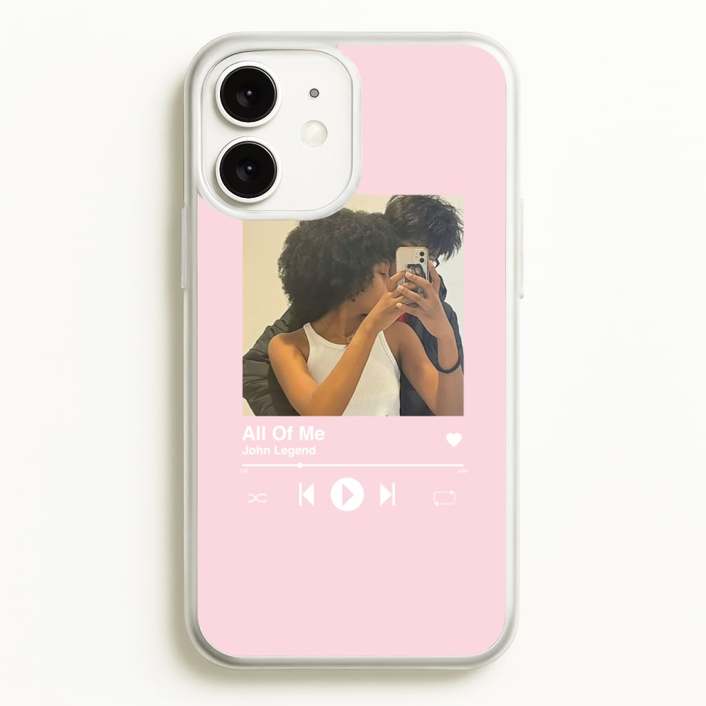 Album Cover - Personalised Couples - Personalised Valentine's Day Phone Case for iPhone 11
