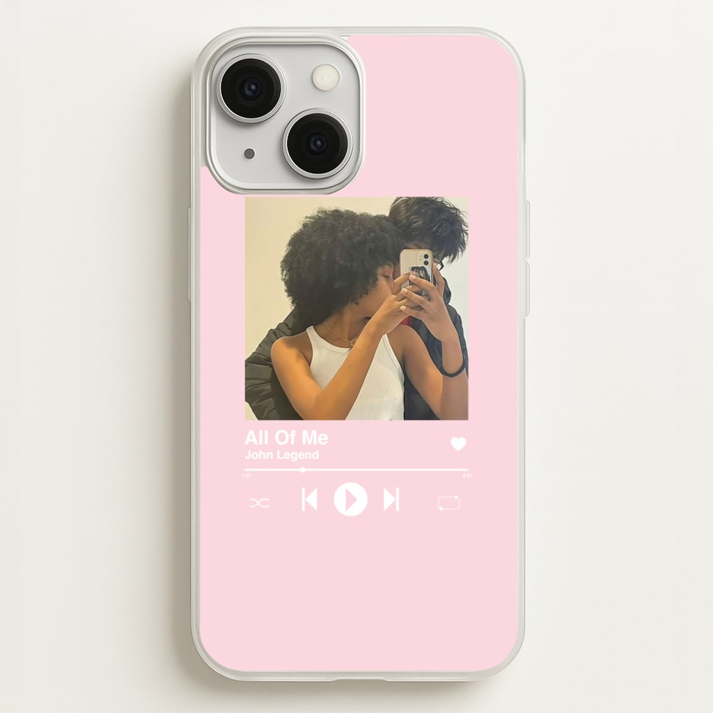 Album Cover - Personalised Couples - Personalised Valentine's Day Phone Case for iPhone 13 Mini