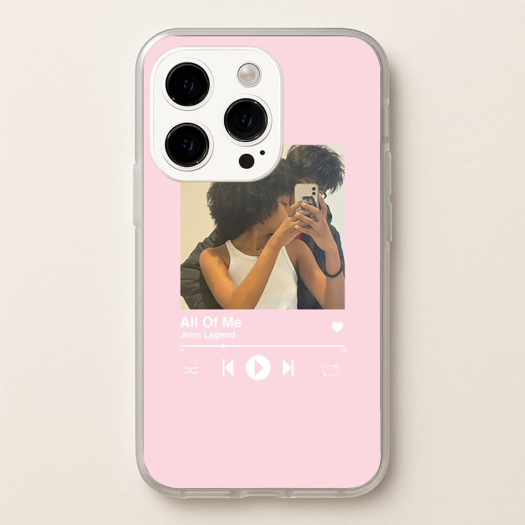 Album Cover - Personalised Couples - Personalised Valentine's Day Phone Case for iPhone 14 Pro