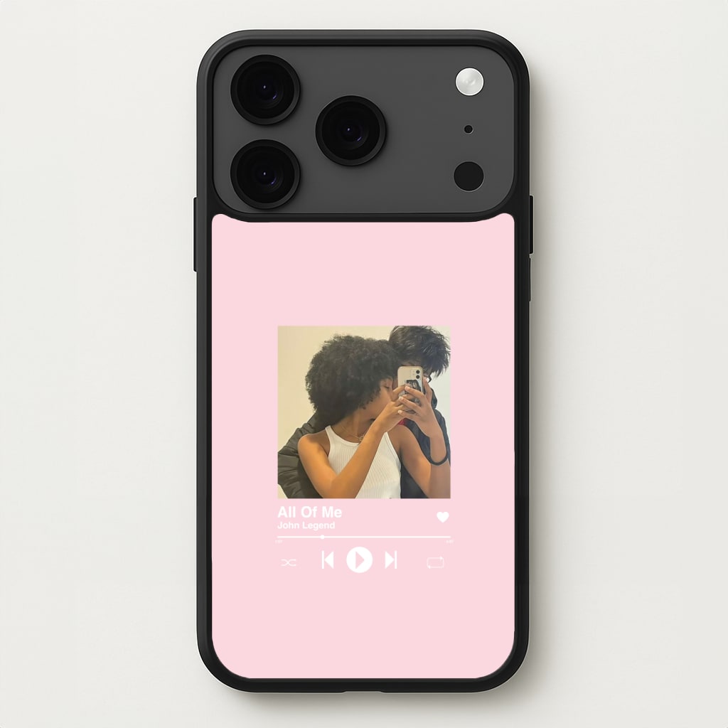 Album Cover - Personalised Couples Phone Case for iPhone 17 Pro