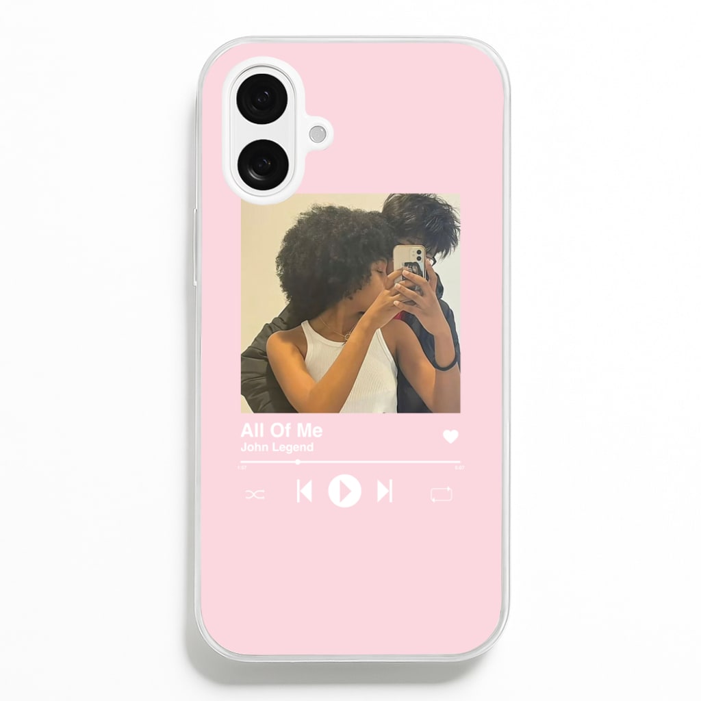 Album Cover - Personalised Couples Phone Case