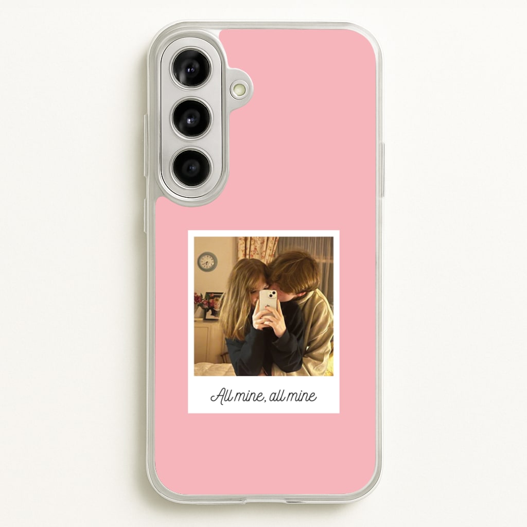 All Mine, All Mine - Personalised Couples - Personalised Valentine's Day Phone Case for Galaxy A56