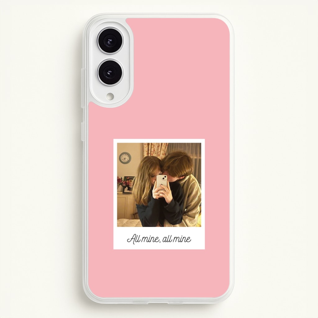 All Mine, All Mine - Personalised Couples - Personalised Valentine's Day Phone Case for Galaxy S25 Edge