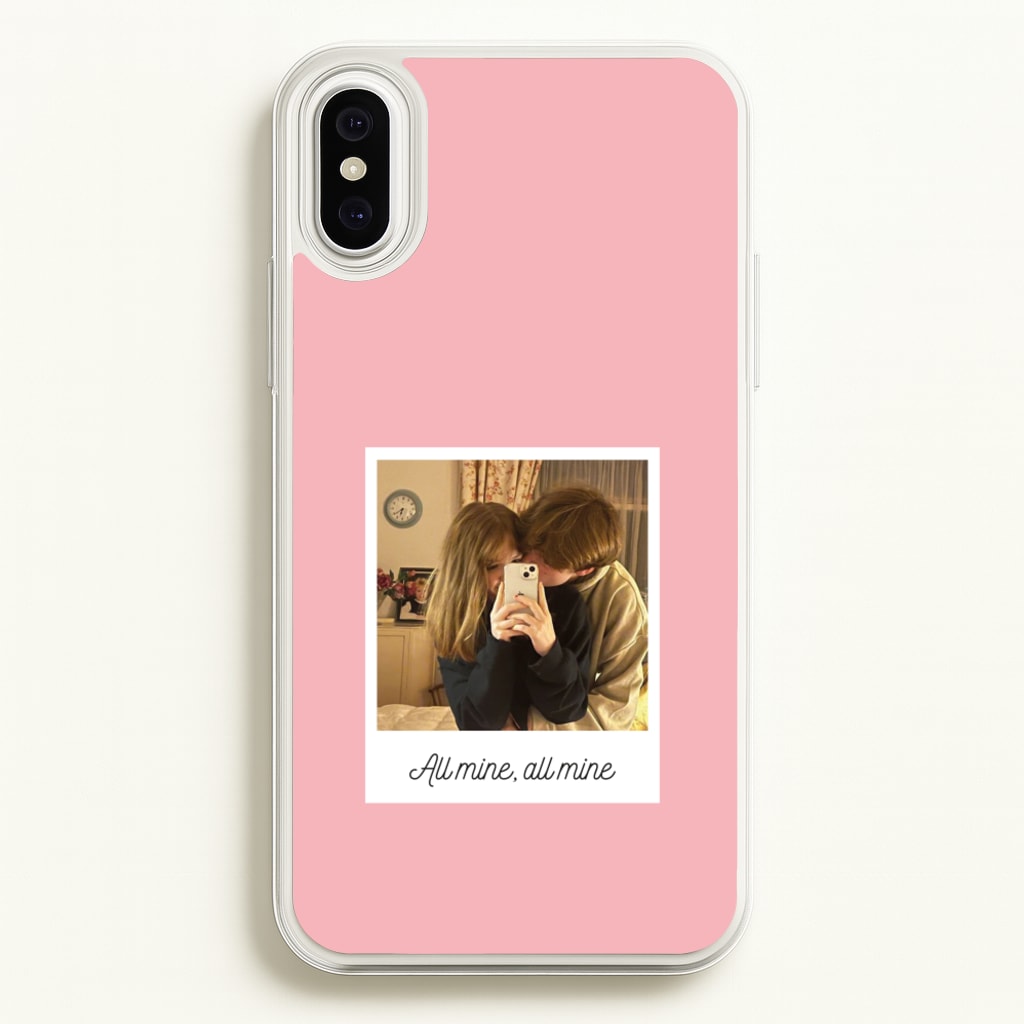 All Mine, All Mine - Personalised Couples - Personalised Valentine's Day Phone Case for iPhone XS Max