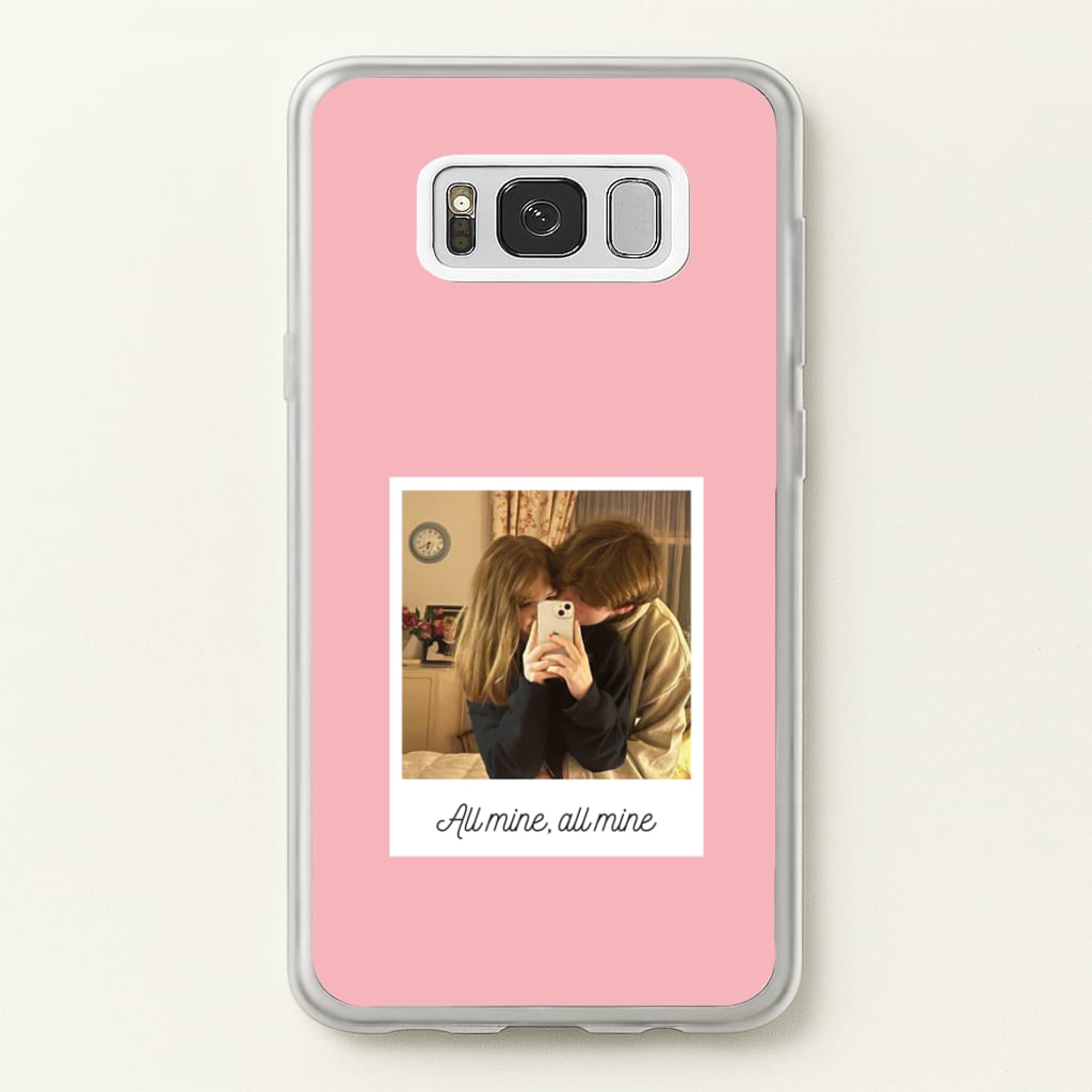 All Mine, All Mine - Personalised Couples - Personalised Valentine's Day Phone Case for Galaxy S8