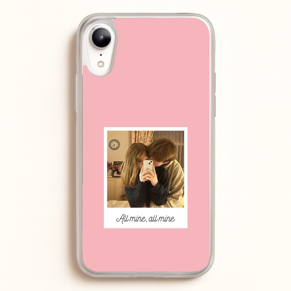 All Mine, All Mine - Personalised Couples - Personalised Valentine's Day Phone Case for iPhone XR